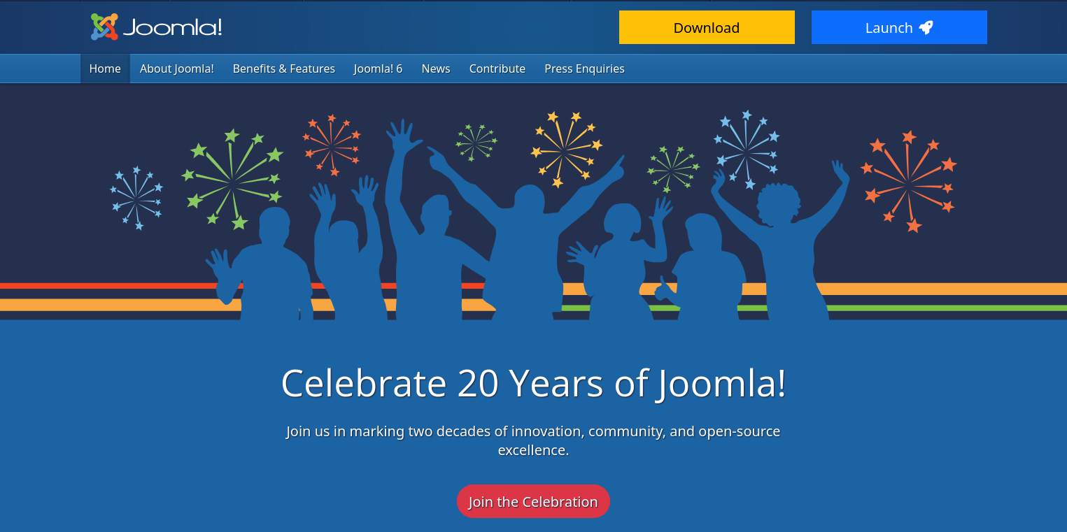 Joomla celebrate
